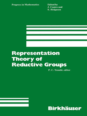 cover image of Representation Theory of Reductive Groups